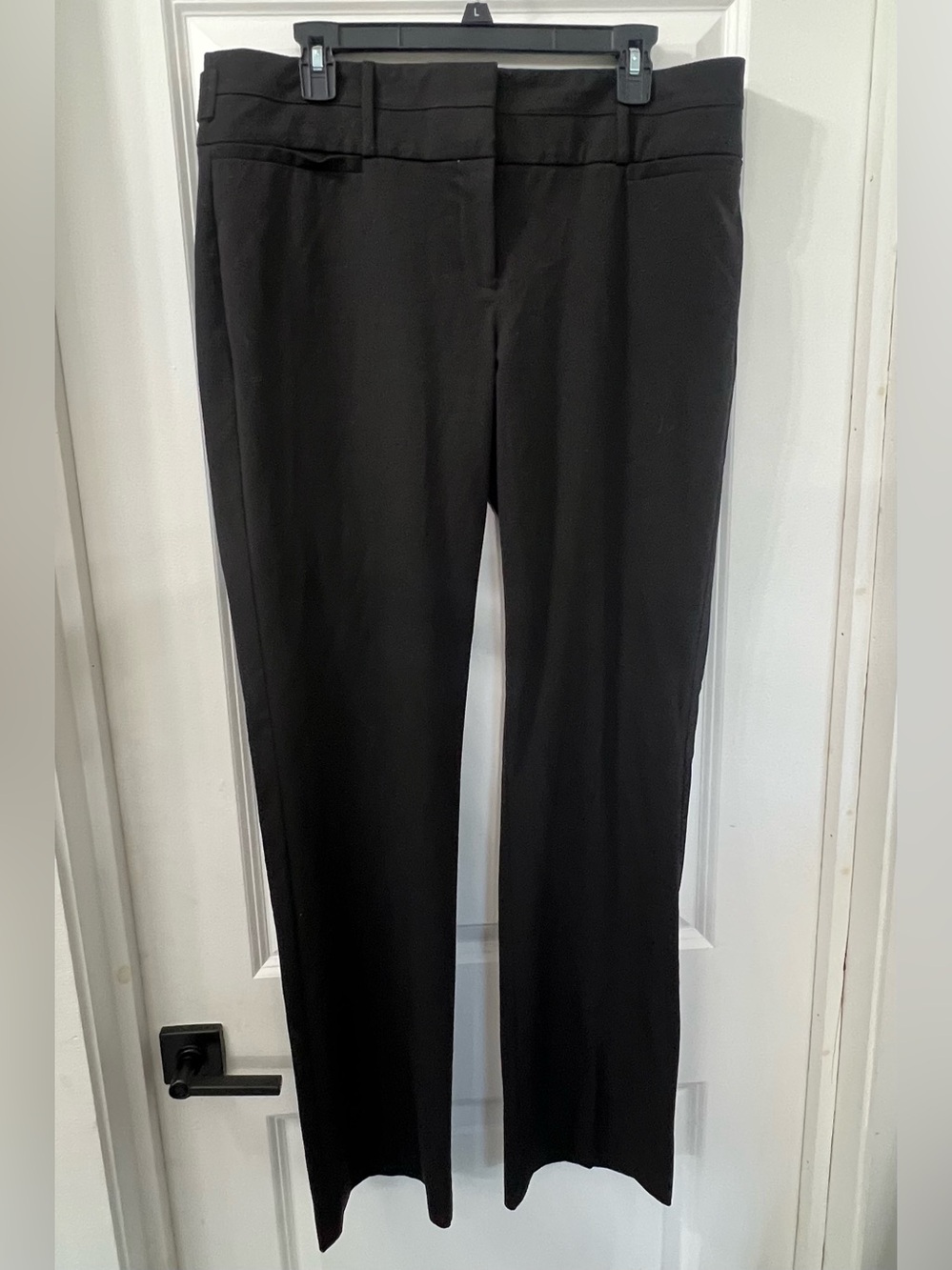 Maurices Black Women's Trousers with Branded Waistband